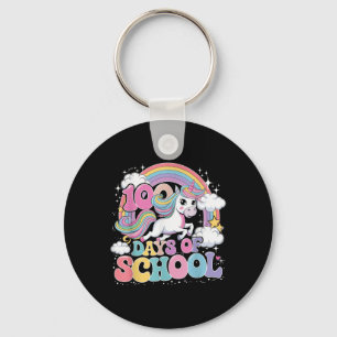 Einhorn 100 Tage der Schule 100. Tag der Schule Te Schlüsselanhänger