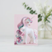 EINHORN #1 POSTKARTE (Stehend Vorderseite)