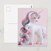 EINHORN #1 POSTKARTE (Vorne/Hinten)