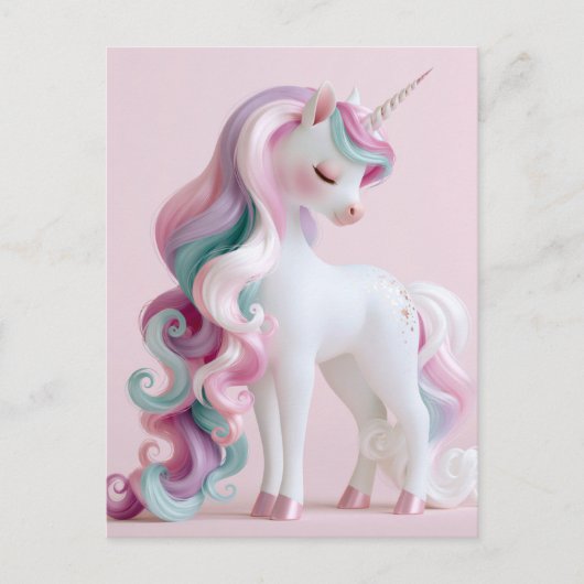 EINHORN #1 POSTKARTE (Vorderseite)