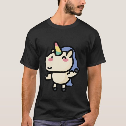 Einhorn (1) T-Shirt (Vorderseite)