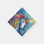 Einhorn 2 serviette (Ecke)