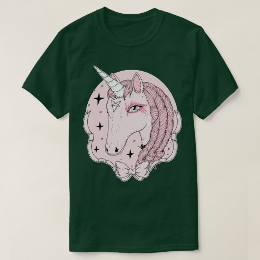 Einhorn (4) T-Shirt (Design vorne)