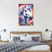 Einhorn 61 cm x 91,4 cm leinwanddruck (Insitu (Schlafzimmer))