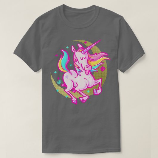 Einhorn (6) T-Shirt (Design vorne)