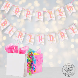 Einhorn Alles Gute zum Geburtstag Wimpelkette