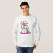 Einhorn als Baby mit Schnuller T-Shirt (Vorne ganz)