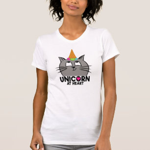 EINHORN AM HERZEN (CATICORN) T-Shirt