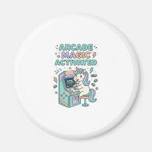 Einhorn-Arcade-Magie-aktiviertes-trendiges-Produkt Magnet