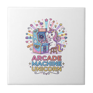 Einhorn-Arcade-Maschine Einhorn-Druckfertige POD-K Fliese
