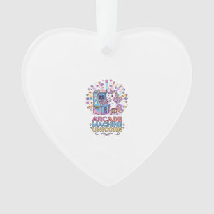 Einhorn-Arcade-Maschine Einhorn-Druckfertige POD-K Ornament