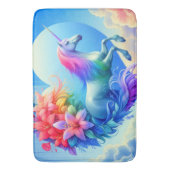 Einhorn Art Badematte (Vorderseite Vertikal)