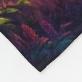 Einhorn Art Fleecedecke (Ecke)