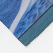 Einhorn Art Fleecedecke (Ecke)