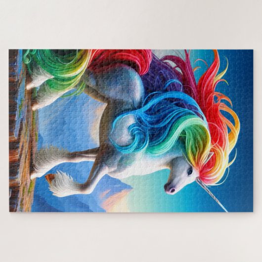 Einhorn Art Puzzle (Horizontal)