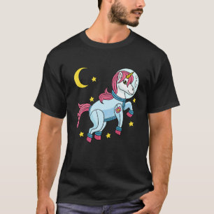 Einhorn-Astronaut auf einem fernen Planeten Süßes  T-Shirt