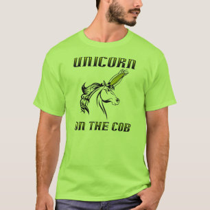 Einhorn auf dem Maiskolben T-Shirt