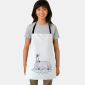 Einhorn auf der Cloud Schürze (Insitu)