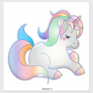 Einhorn Aufkleber