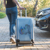 Einhorn Aufkleber (Koffer Insitu)