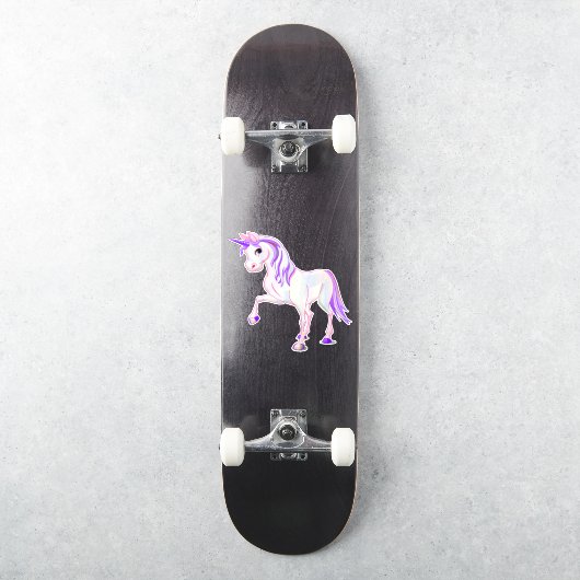 Einhorn Aufkleber (Skateboard)