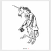 Einhorn Aufkleber (Blatt)