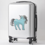 Einhorn Aufkleber (Koffer)