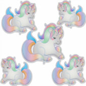 Einhorn Aufkleber (Vorderseite)