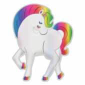 Einhorn Aufkleber (Vorderseite)