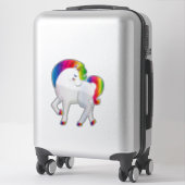Einhorn Aufkleber (Koffer)