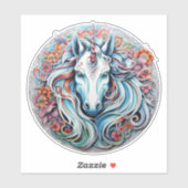 Einhorn Aufkleber (Blatt)