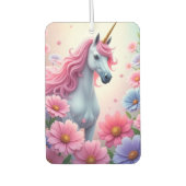 Einhorn Autolufterfrischer (Vorderseite)