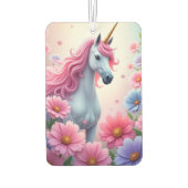 Einhorn Autolufterfrischer (Rückseite)