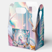 Einhorn, Baby/Kind, Individuelle Name/Geburtsdatum Geschenkschachtel (Geöffnet)