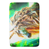 Einhorn Badematte (Vorderseite Vertikal)