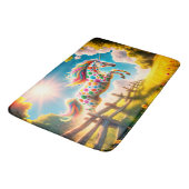 Einhorn Badematte (Schrägansicht)