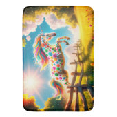 Einhorn Badematte (Vorderseite Vertikal)