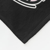 Einhorn Badminton Fleecedecke (Ecke)