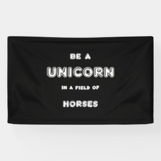 Einhorn Banner