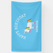 Einhorn Banner (Vertikal)