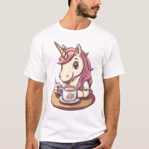 Einhorn-Barista (1) T-Shirt