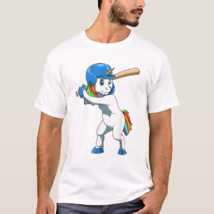 Einhorn Baseball Einhorn spielt Baseball Einhorn T-Shirt