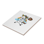 Einhorn Baseball Regenbogen Baseball Liebhaber I E Fliese (Seite)