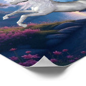 Einhorn Behalte oder entwirft eigene Poster (Ecke)