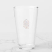 Einhorn Beste Einhorn-Mutter überhaupt Whimsical Z Glas (Rückseite)
