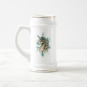 Einhorn Bierglas (Links)