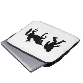 Einhorn, Bigfoot, Jackalope Laptopschutzhülle (Vorne Knopf)