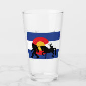 Einhorn, Bigfoot und Jackalope Glas (Vorderseite)