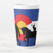 Einhorn, Bigfoot und Jackalope Milchtasse (Vorderseite)
