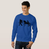 Einhorn, Bigfoot und Jackalope Sweatshirt (Vorne ganz)